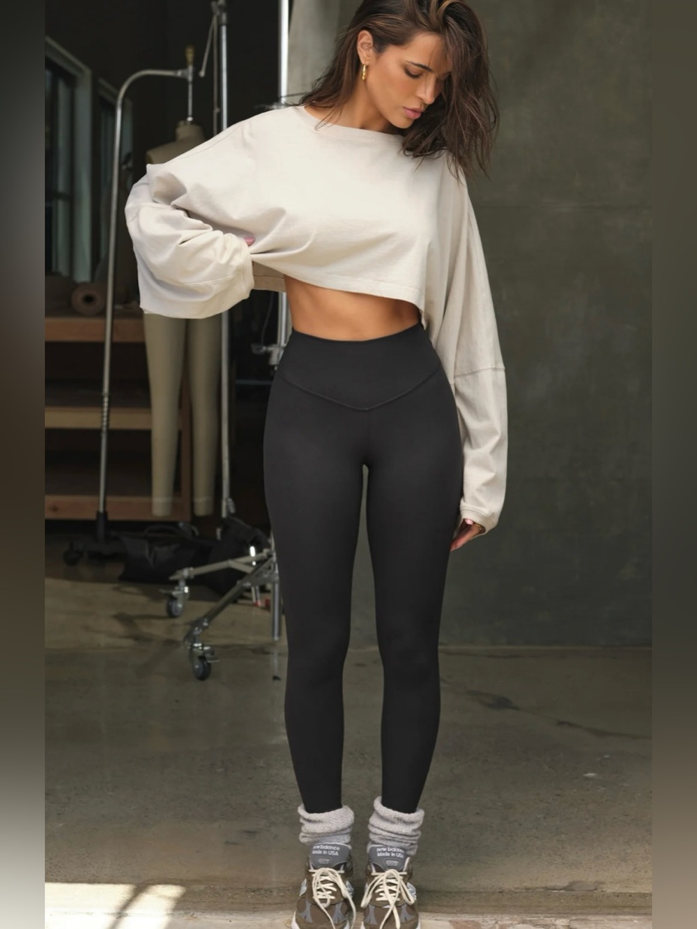Joah Brown Second Skin Legging in Onyx S/M